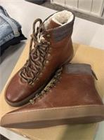 Fat Face ankle boots size 4 Nicky chestnut brown leather lace up