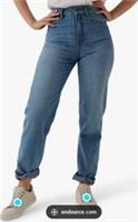 Fat Face Mom Jeans new pale denim Size 20-22 - 20S Regular