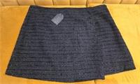 BNWT Fat Face Black Mini Skirt Size 20 - 20 Regular
