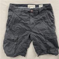 Fat Face Cargo Shorts Mens Small W28 Blue Utility Combat Field Military Core - 28 in. Regular