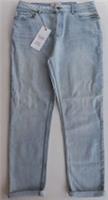 Fat Face Chesham Girlfriend Jeans size 20-22 Denim Pale Wash - 20L Regular