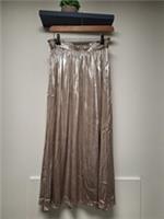 Fat Face skirt size 14 silver Briar Metallic - 14 Regular