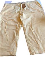 Fat Face Trousers Womens Farnham Cropped Chinos In Yellow Size 18 BNWT Stretch - 18 Regular