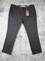 Fat Face Trousers Mens W40 L30 Grey Slim Coastal Chino Casual - 40 Regular