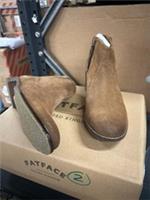 Fat Face brown western ankle boots size 4 - Finkley suede leather