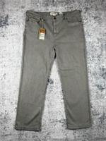 Fat Face Jeans Mens W42 L30 Grey Straight Casual Zip Fly NWT - 42 Regular