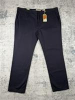 Fat Face Trousers Mens W42 L32 Blue Straight Leg Chino Casual - 42 Regular