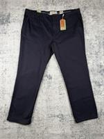 Fat Face Trousers Mens W42 L30 Blue Straight Leg Chino Casual - 42 Regular