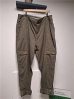 Fat Face Trousers size 22 Olive Green - 22R Regular