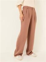 FatFace Womens Terracotta Plain Loose Fit Trousers