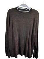 Fat Face Copper & Black Long Sleeve Top UK 18 Metallic Sparkle - 18 Regular