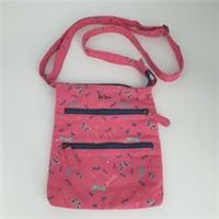 Fat Face Handbag Womens Small Pink Crossbody Butterfly Casual Boho Festival