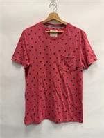 FAT FACE T-Shirt Men's UK M Pink BNWT Pinted 100% Cotton Round Neck Casual PPWH - M Regular