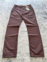 Fat Face Trousers Mens W30 L30 Burgundy Slim Tapered Chino Casual NWT - 30 Regular