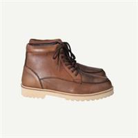 FatFace Mens Brown Leather Ankle Boots Size UK 11