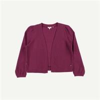 FatFace Womens Burgundy V-Neck Button Cardigan Size 12