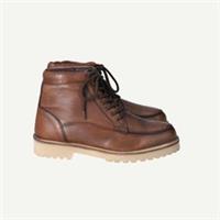 FatFace Mens Brown Leather Ankle Boots Size UK 9