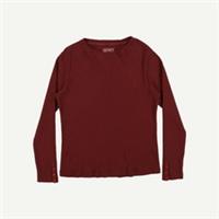 FatFace Womens Burgundy Long sleeved Top Size 12