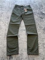 Fat Face Trousers Mens W30 L32 Green Slim Tapered Chino Casual NWT - 30 Regular