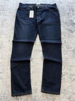 Fat Face Jeans Mens W42 L34 Blue Slim Lean Tapered Casual Denim NWT - 42 Regular