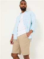 FatFace Mens Blue Stripe Regular Long sleeved Shirt