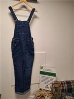 Fat Face Lewes Dungarees Vintage Blue Size 8