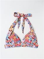 FatFace Womens Pink Floral Bikini top in Floral