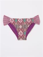 FatFace Womens Pink Paisley Bikini bottoms in Paisley