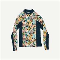 FatFace Womens Multicol Long sleeved Beach top