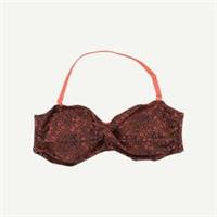 FatFace Womens Warmbrown Spotted Bikini top