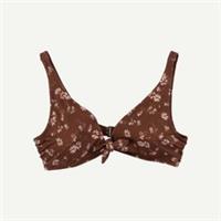 FatFace Womens Darkbrown Bikini top