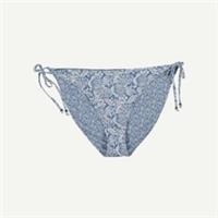 FatFace Womens Blue Floral Jacquard Bikini