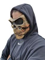 3/4 Face Skull Kids Adults Unisex Fancy Dress Costume Mask Paintballing Free P&P