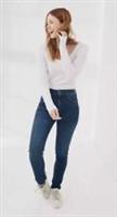 Fat Face Womens Sway Slim Leg Comfort Stretch Jeans Mid Wash uk 10R New - 10 Slim Regular