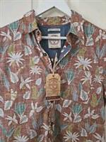 Fat Face Fentley Shirt Floral Print Size Small P2P 20.5" New With Tags Rrp £42 - S Regular