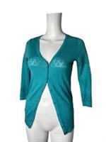 Fat Face Cardigan Size 8 Womens Annie Ocean Tide Green Top NEW EU36 RRP £38 - 8 Regular