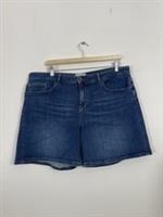 Fat Face Blue Denim Shorts Sz 18 Fatface