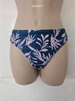 Fat Face Bikini Bottoms MCS Seaweed Size 12 Teal & Pink New With Tags - 12 Regular