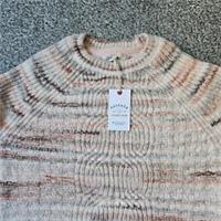 Fat Face Cable Jumper Space Dye Knit Age 10-11 Years New With Tags