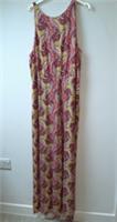 NEW Fat Face- Women's Size 18 Tura Multicoloured Paisley Jumpsuit - 18 Regular