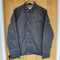 Fat Face Hadley Jacket Grey Wax Feel Country Utility Outdoor Chore Men's 2XL - 2XL Regular