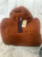 Fat Face Womens Millie Half Zip Neck Hooded Super Soft Fleece XL New RRP £65 - XL Regular