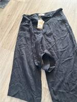 Fat Face Exnouth Black Cropped Trousers Bnwt 12 - 12 Regular