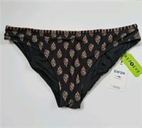 Fat Face Bikini Bottoms Woodblock Print Size 12 New With Tags Rrp &pound;25 Beach - 12 Regular