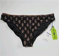 Fat Face Bikini Bottoms Woodblock Print Size 10 New With Tags Rrp &pound;25 Beach - 10 Regular