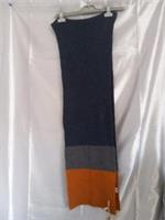 Men's Fatface Scarf - Brown/Blue/Grey - BNWT