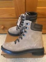 Fatface Harper Hiker Boots, Beige Suede Leather, Size UK 6, EU 39, BNWB