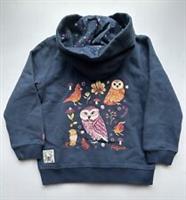 FatFace Girls Navy Owl Zip Hoodie In Various Sizes *BNWT*