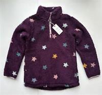 Fatface Girls Purple Star Half Zip Fleece In Various Sizes *BNWT*