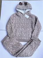 Fatface Girls Deer Pink Fleece Twosie Age 9-10 Years *BNWT*